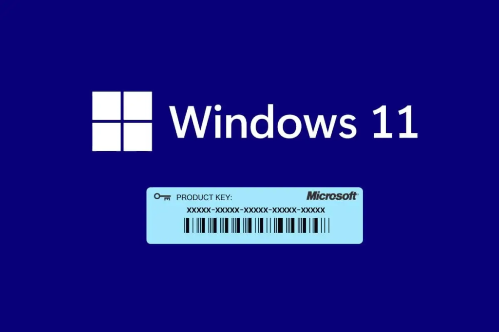 windows 10 product key on windows 11